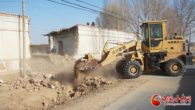 【甘肅全民戰(zhàn)“疫”】高臺：7個鄉(xiāng)村振興示范點陸續(xù)動工建設