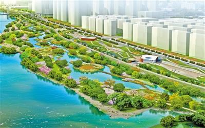 54萬平方米 雁灘濕地公園“入畫來”！