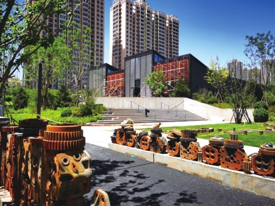 蘭州市首座公益性工業(yè)遺址公園向市民開放