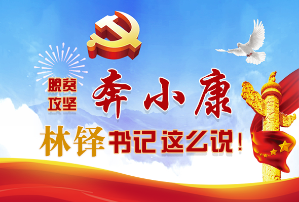 長圖|脫貧奔小康，林鐸書記這么說！