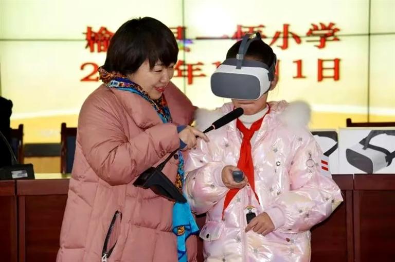 置身虛擬廚房 做出一道道美食 全國兒童食品安全守護(hù)行動(dòng)首次走進(jìn)榆中