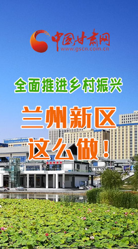 圖解|全面推進(jìn)鄉(xiāng)村振興 蘭州新區(qū)這么做！