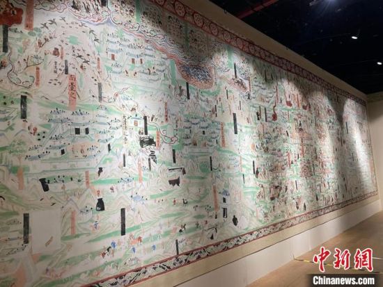 圖為展覽現(xiàn)場(chǎng)?！〗瓧顭?攝