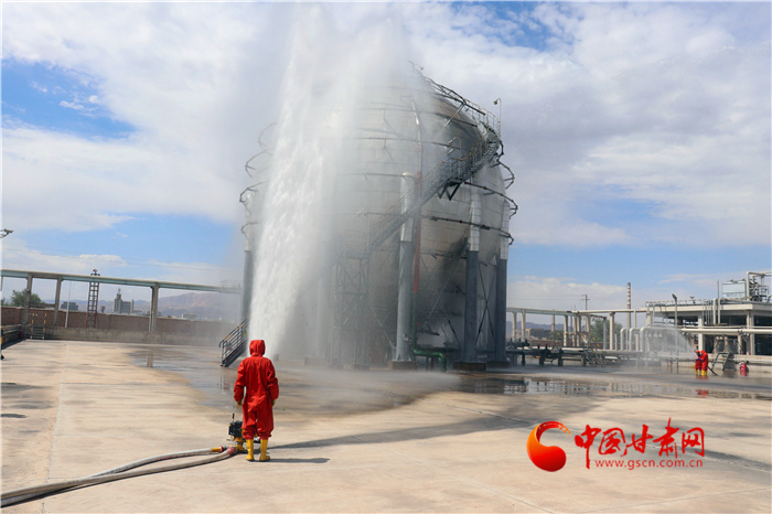 金昌：聯(lián)合演練提升?；吠话l(fā)事件處置能力