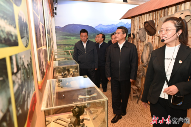 任振鶴在張掖市調(diào)研時強調(diào)：完整準確全面貫徹新發(fā)展理念，建設生態(tài)友好發(fā)展向好生活美好的“金張掖”