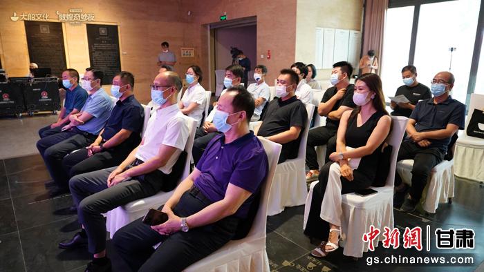 親子音樂舞臺劇《敦煌奇妙夜》全國巡演新聞發(fā)布會現(xiàn)場。