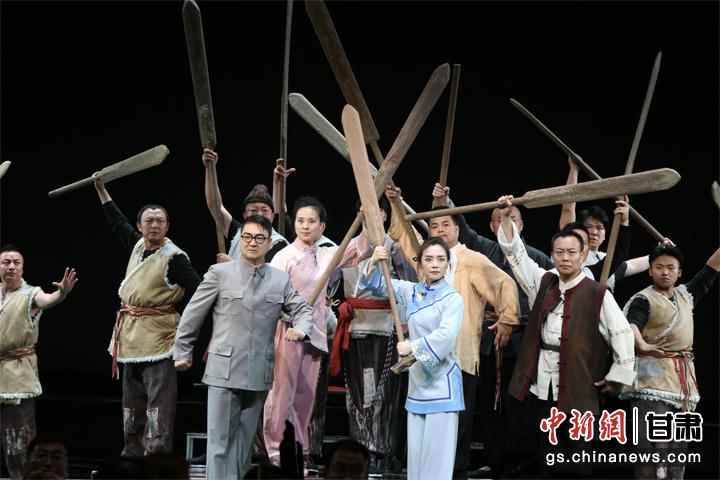 圖為演出劇照。甘肅省隴劇院供圖