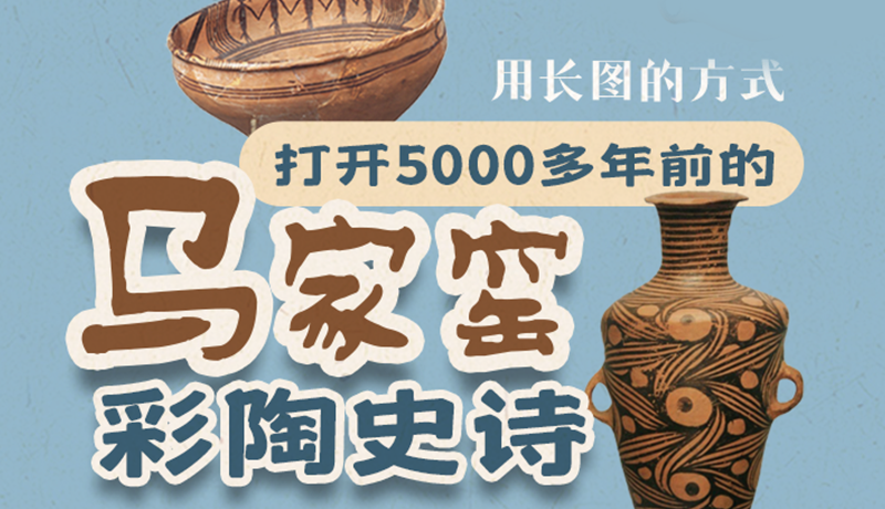 用長圖的方式，打開5000多年前的馬家窯彩陶史詩