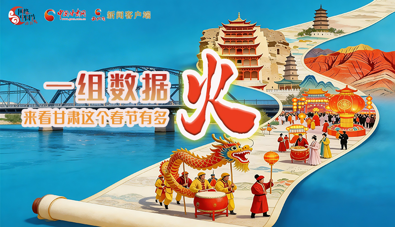 海報｜一組數(shù)據(jù)，來看甘肅這個春節(jié)有多火
