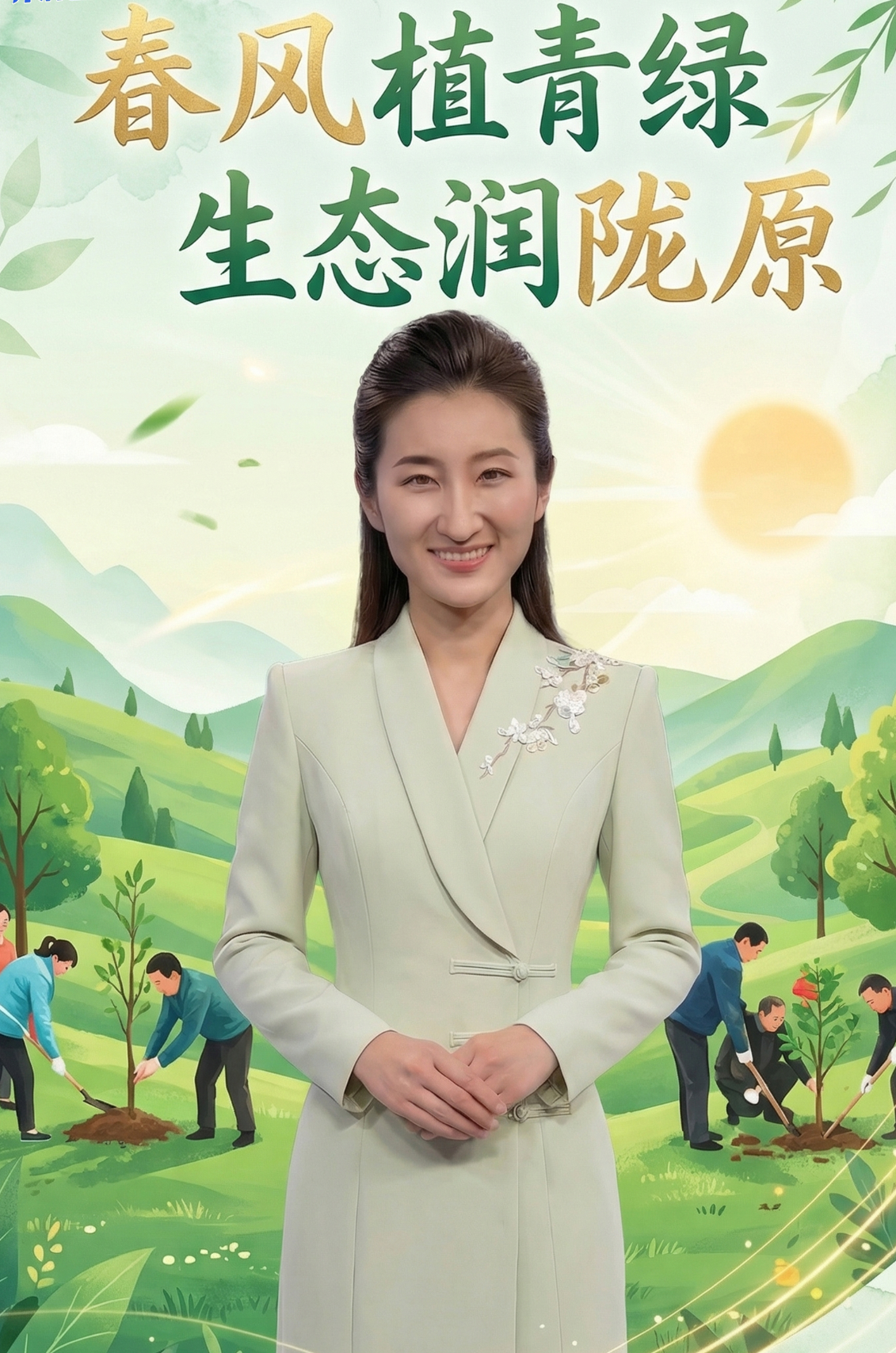 【來“隴”“趣”脈（21）】春風(fēng)植青綠 生態(tài)潤(rùn)隴原