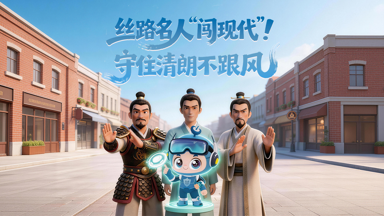 AI短視頻|絲路名人“闖現(xiàn)代”！守住清朗不跟風